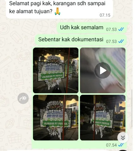 Pengiriman Papan Bunga Selamat Kantor Bupati Jember