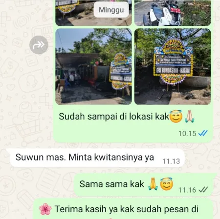 Pengiriman Papan Bunga Duka Kantor Bupati Jember