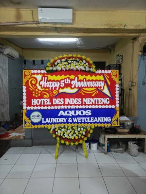 Papan Bunga di Kantor Bupati Jember